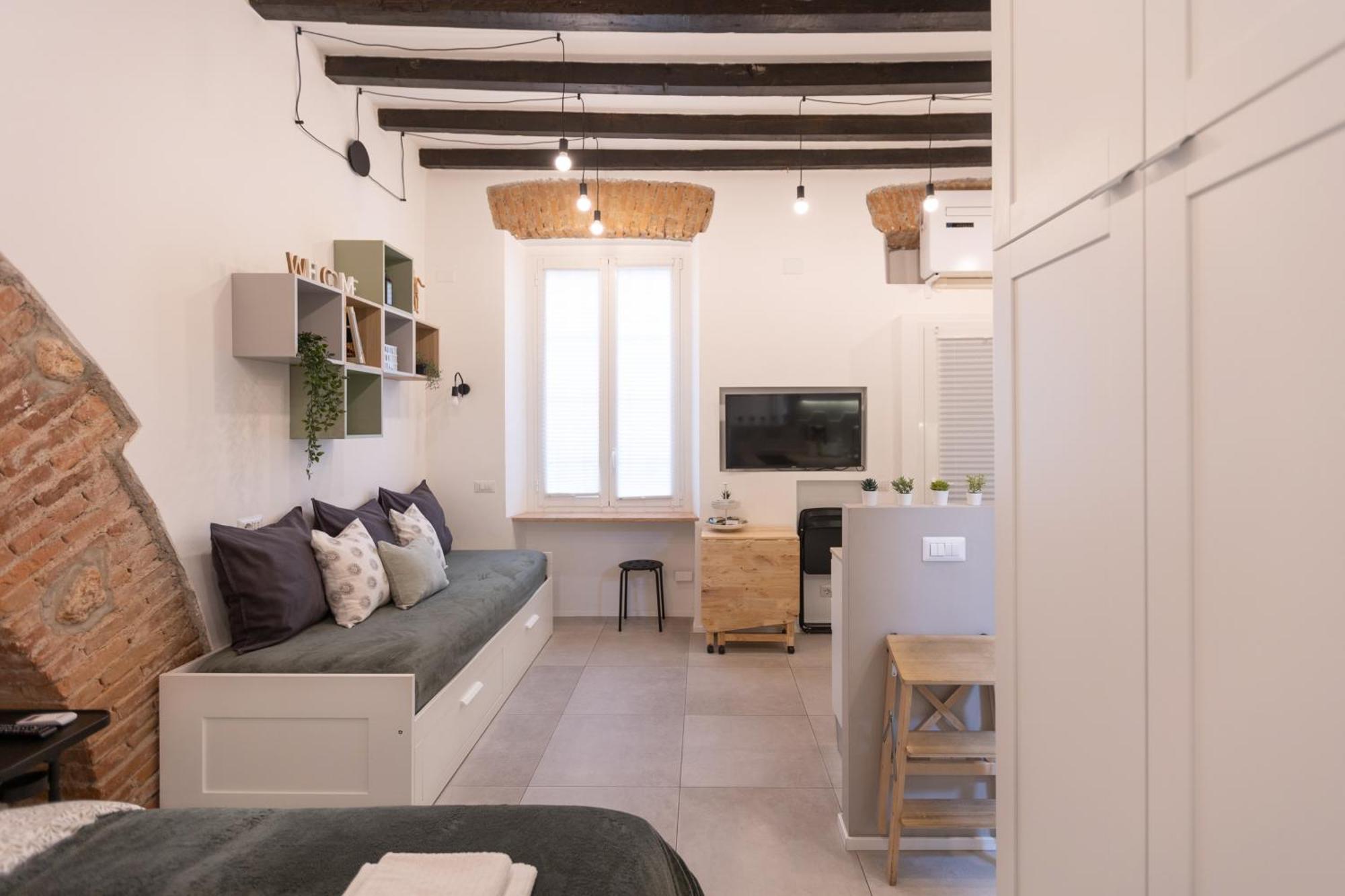 Bricks & Beams Studio In The Key Area Of Milaan Buitenkant foto