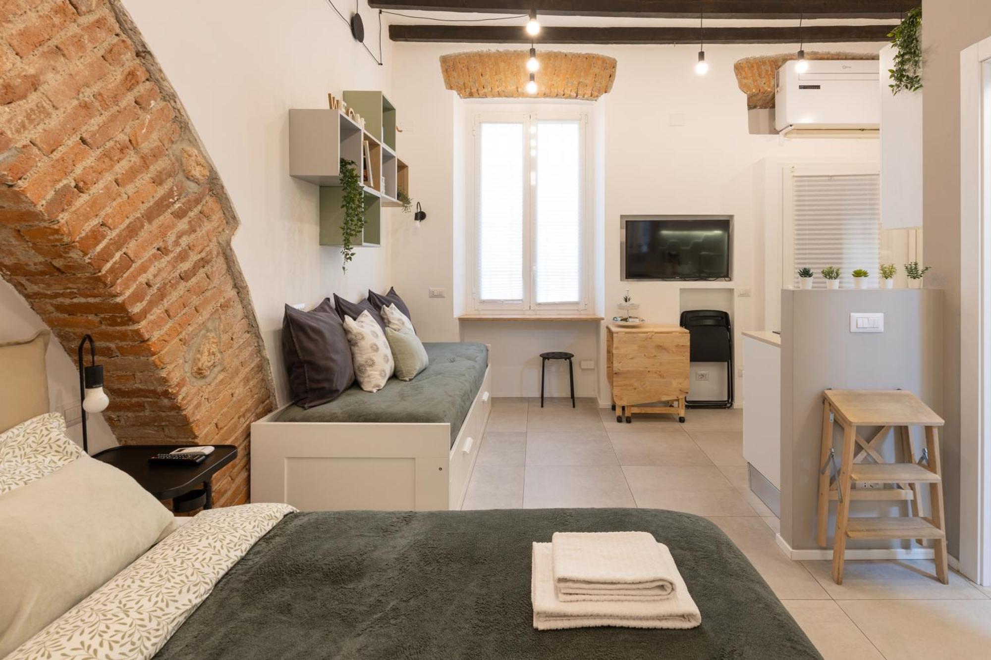 Bricks & Beams Studio In The Key Area Of Milaan Buitenkant foto