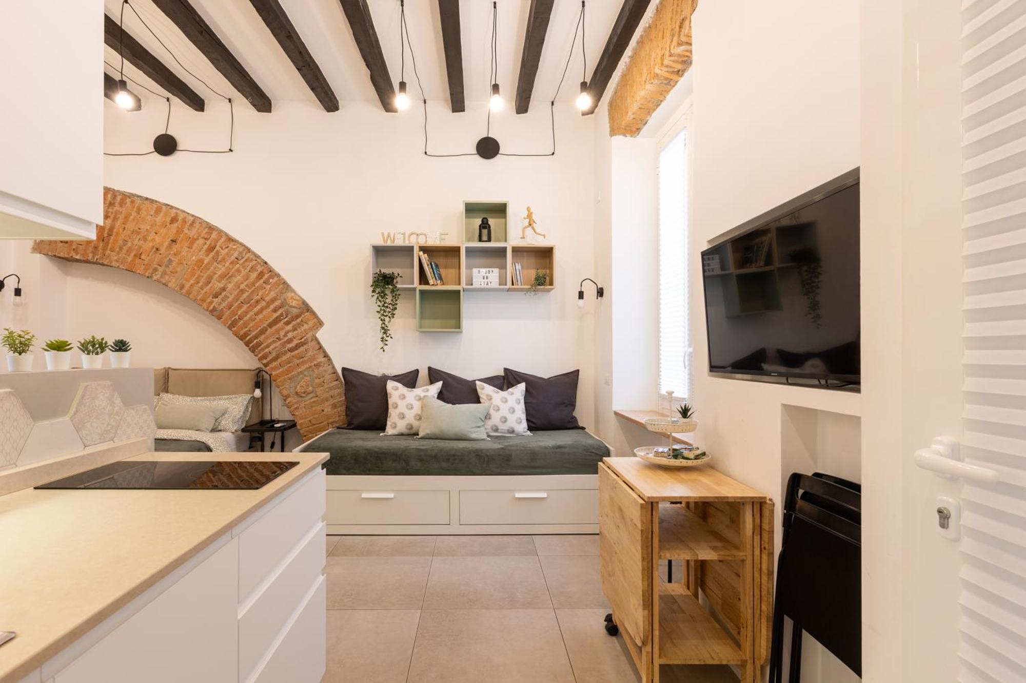 Bricks & Beams Studio In The Key Area Of Milaan Buitenkant foto